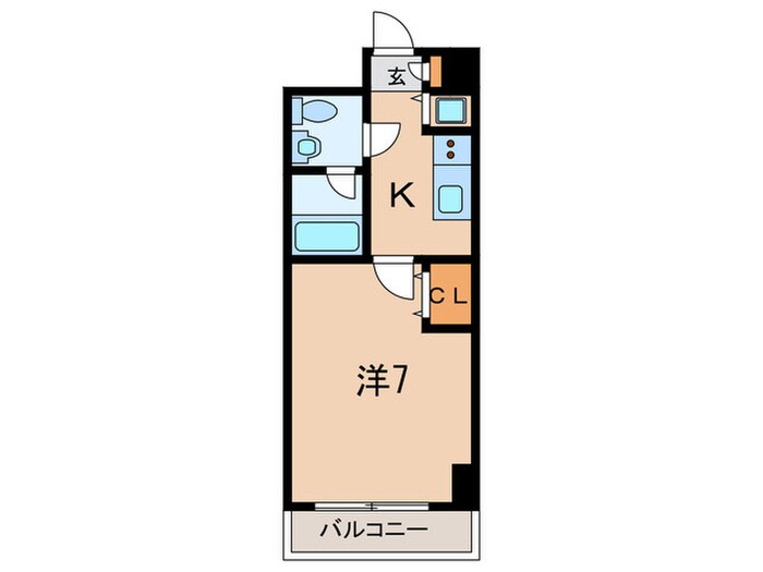 プロシード金山の物件間取画像