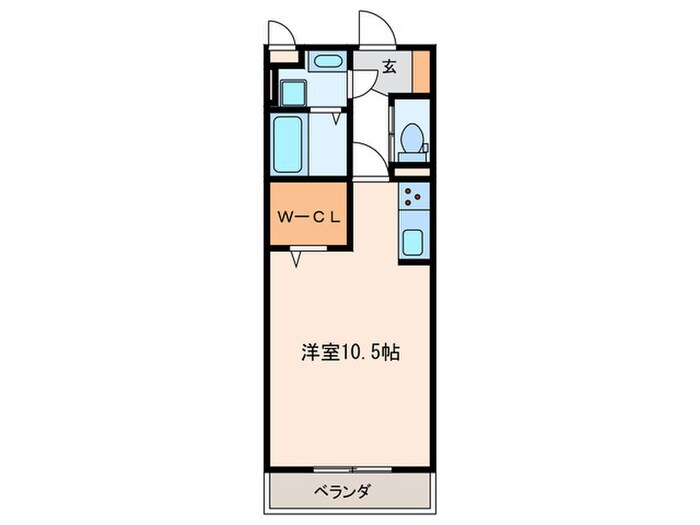 グランクロワールの物件間取画像
