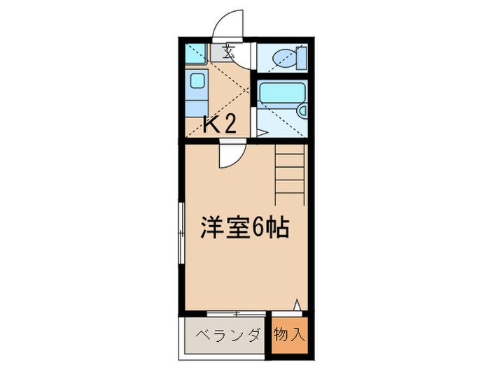 オークヴィラ黒川の物件間取画像