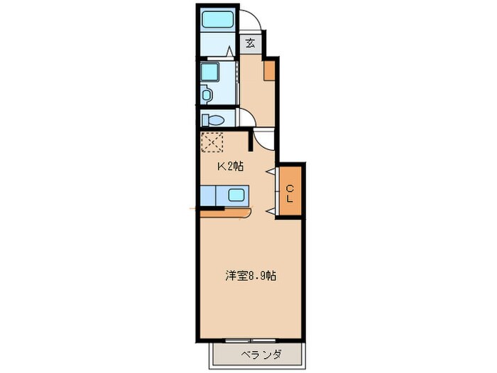 セレ－ノの物件間取画像