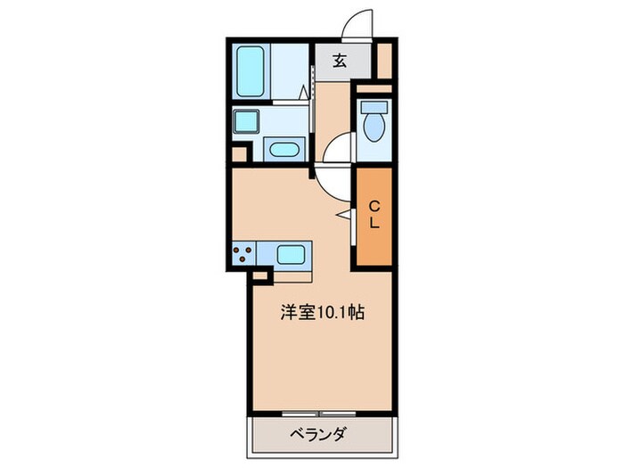 アリヴィオの物件間取画像