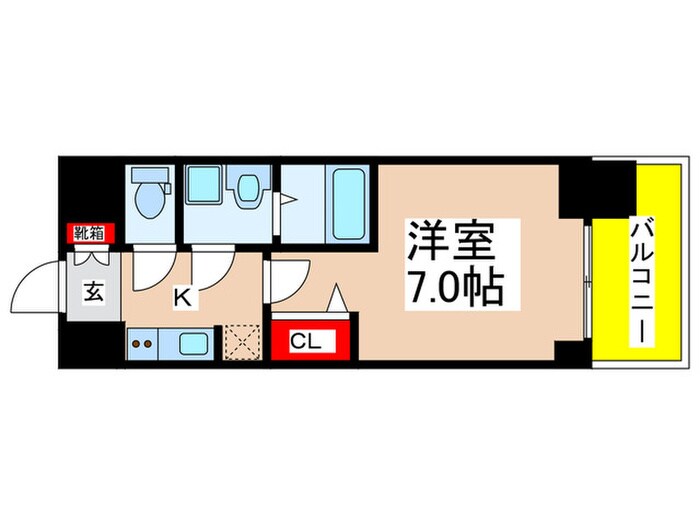 S-RESIDENCE上前津駅前の物件間取画像