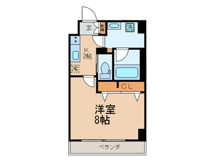 プロシード大須の物件間取画像