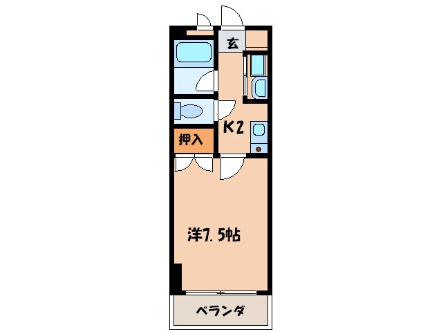 ＤＡＩＡ２１の物件間取画像