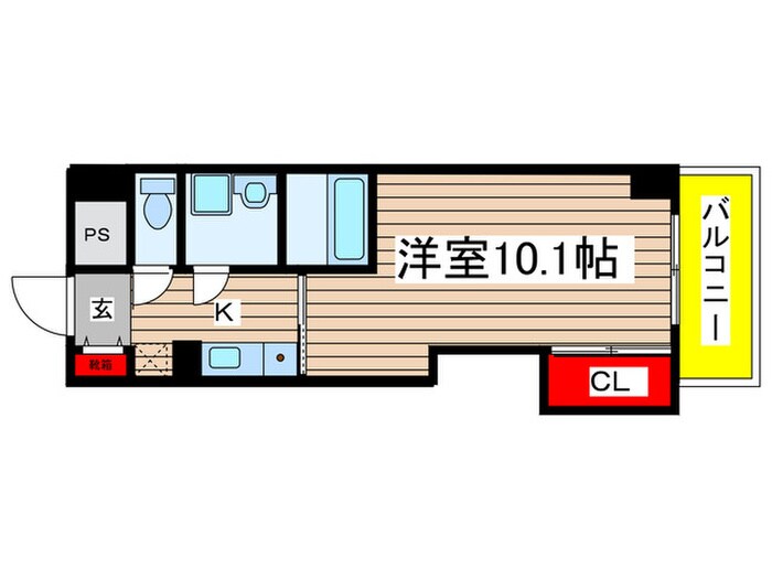 ラ・メゾン翠山の物件間取画像