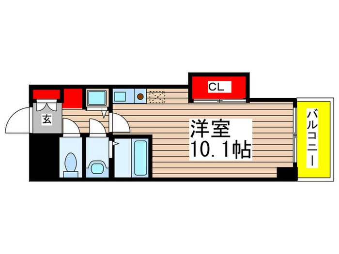 ラ・メゾン翠山の物件間取画像