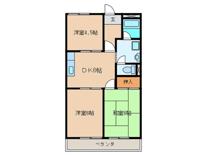 物件間取画像