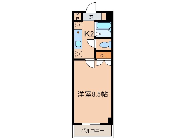 ウェステリア西大須の物件間取画像