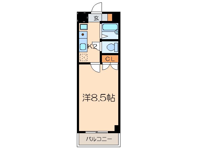 ウェステリア西大須の物件間取画像