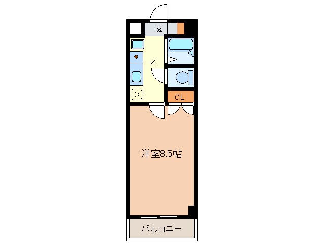 ウェステリア西大須の物件間取画像
