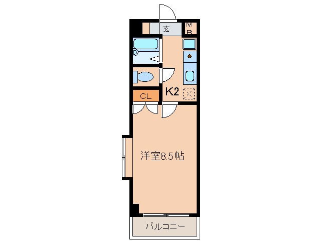 ウェステリア西大須の物件間取画像
