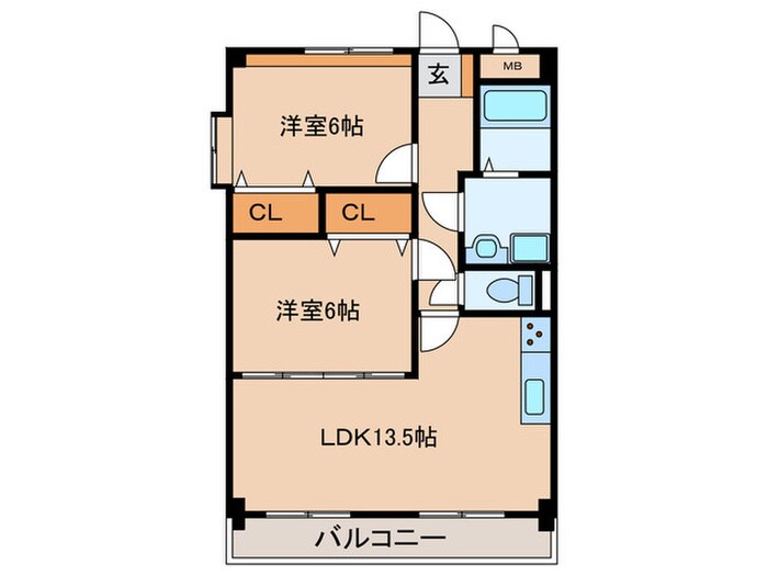 ソレイユの物件間取画像