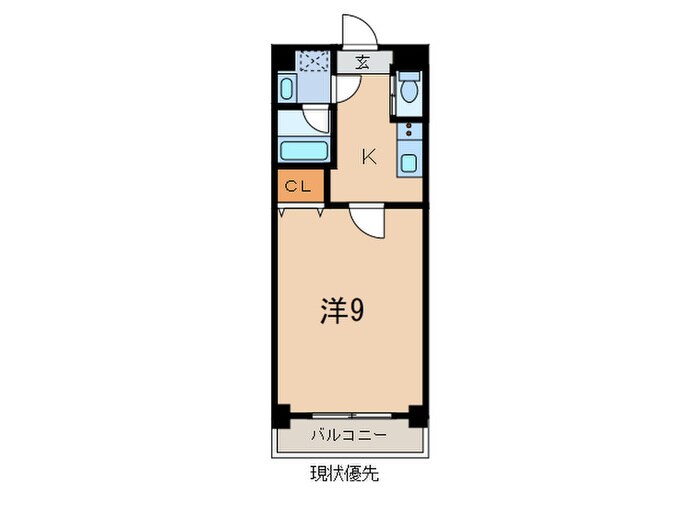 アマーレ東海通の物件間取画像