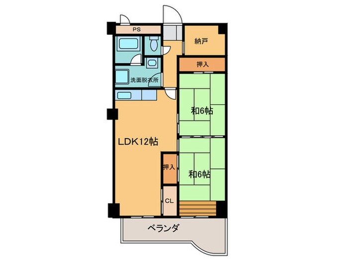 第二大嶽ビルの物件間取画像