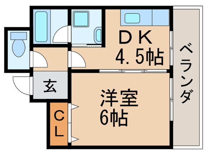 東山第一ビルの物件間取画像