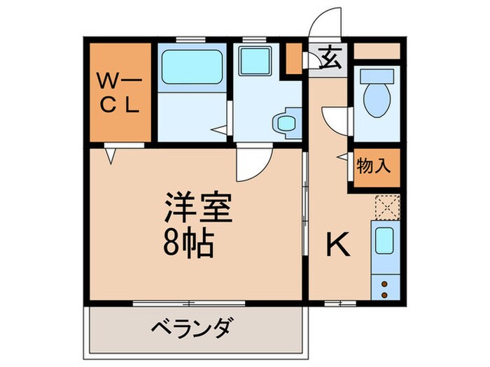 コートフクトクの物件間取画像