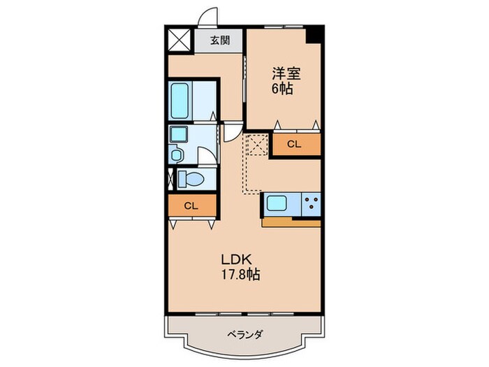 第２桔梗ビルの物件間取画像