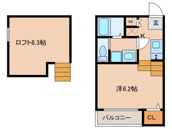 ロフトレジデンス新守山の物件間取画像