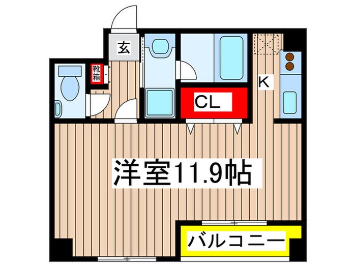 シャト－泉Ⅱの物件間取画像