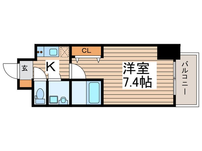 S-RESIDENCE堀田Northの物件間取画像