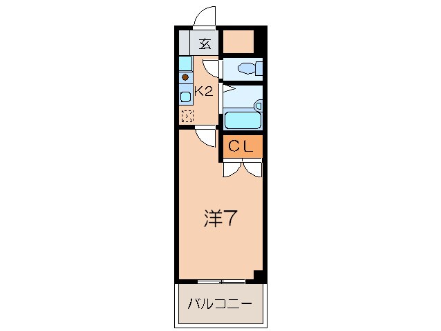 レジデンス中島の物件間取画像