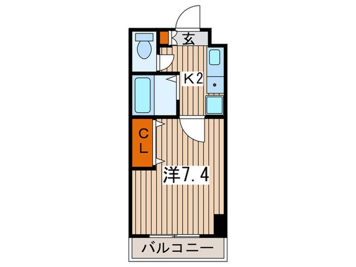 ウイステリア新瑞の物件間取画像