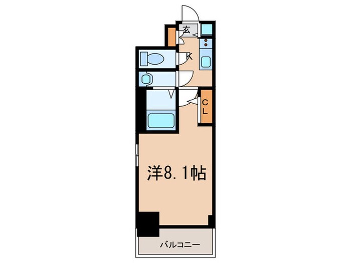 エスプレイス上前津レガシーの物件間取画像