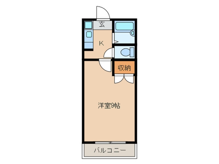 パレス豊栄の物件間取画像