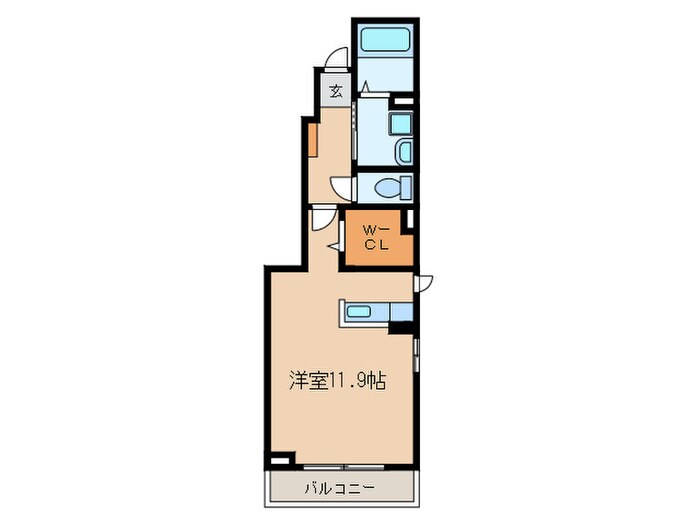 アルカン　シェルの物件間取画像
