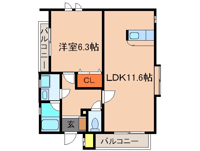 マ－ベラスアイの物件間取画像