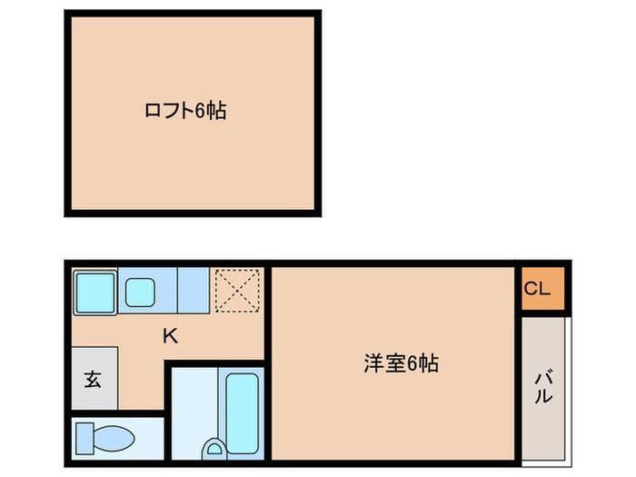 物件間取画像