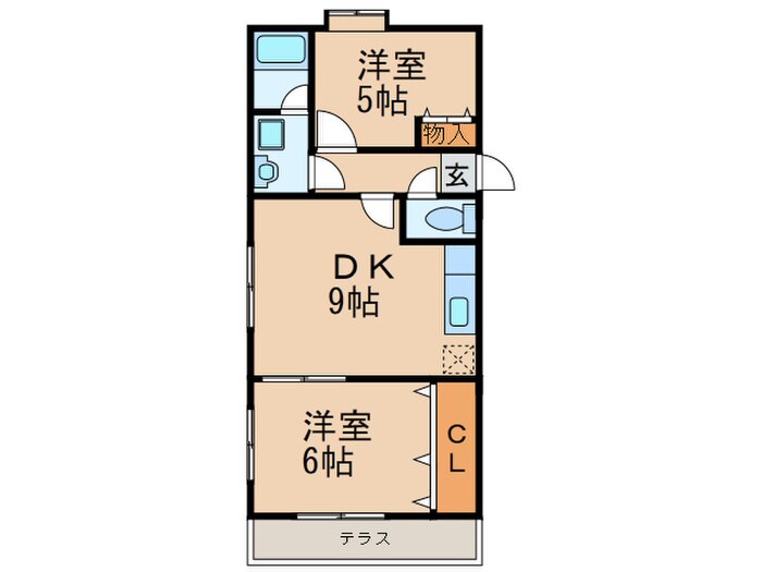 エル　アモ－ルの物件間取画像