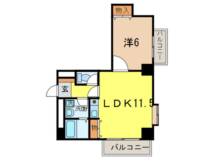 ベラビスタ柴田の物件間取画像