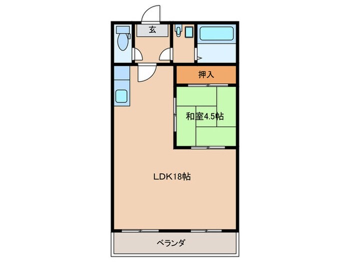 ＴＢ.ＢＬＤの物件間取画像