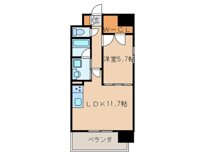 レジデンス悠海の物件間取画像