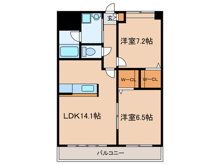 Ｆｌｏｗｅｒ　Ｒｅａｌの物件間取画像