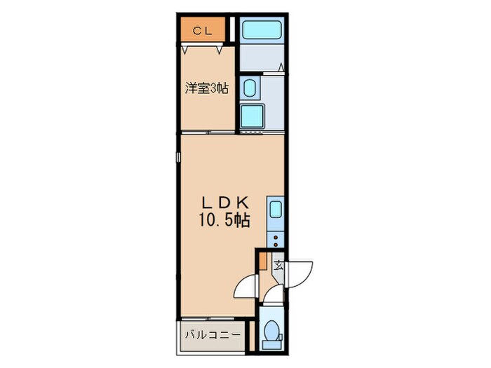 Warren chuoⅠの物件間取画像