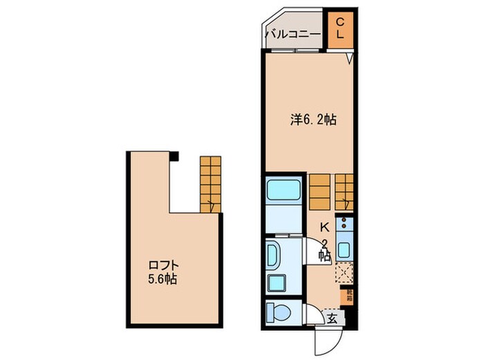 ソライユ本陣の物件間取画像