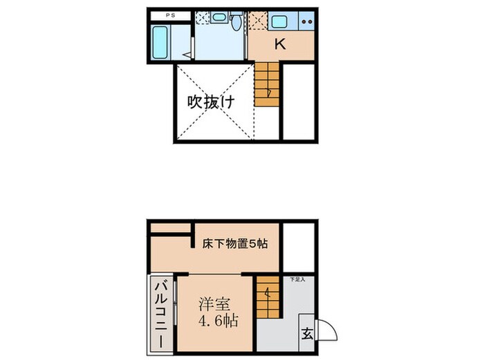 クレアーレ想の物件間取画像