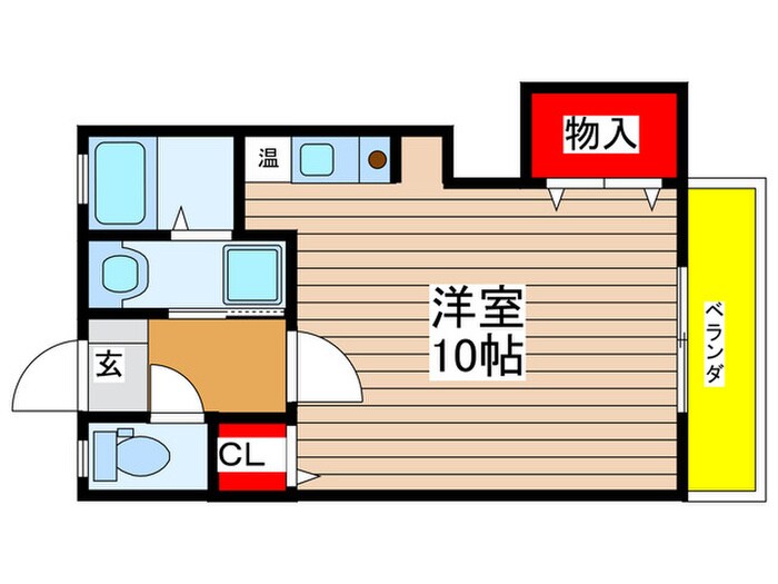 グリ－ンベルの物件間取画像