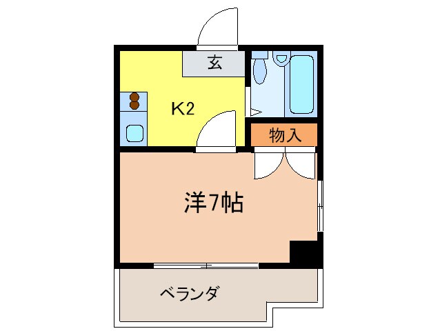 プリンセスＩＺＵＭＩの物件間取画像