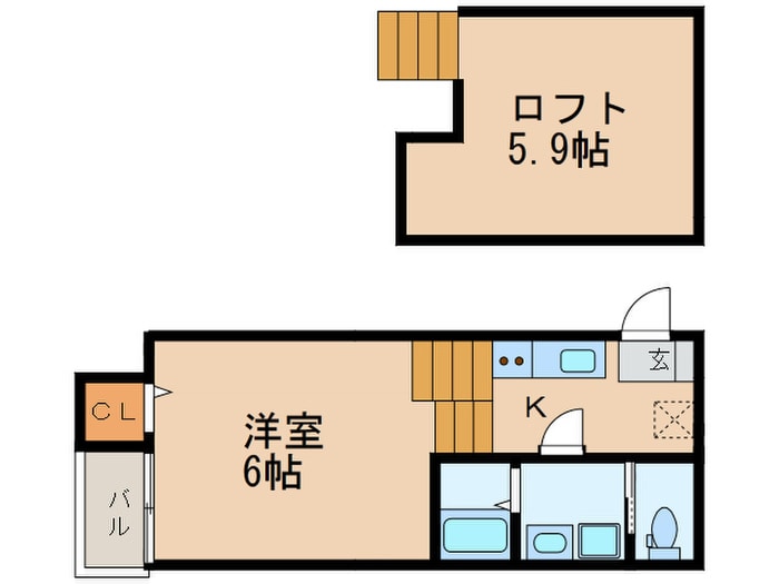 プレミアム ハウス．Ｋの物件間取画像