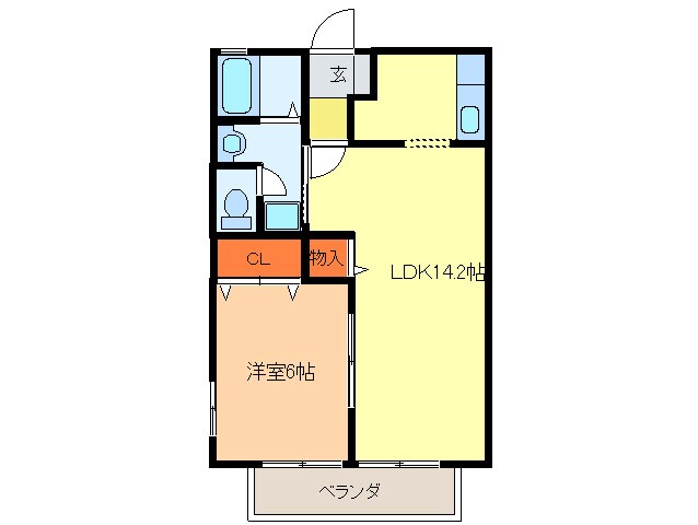 ＦＬＡＴＳ ＴＵＲＮＥＲの物件間取画像