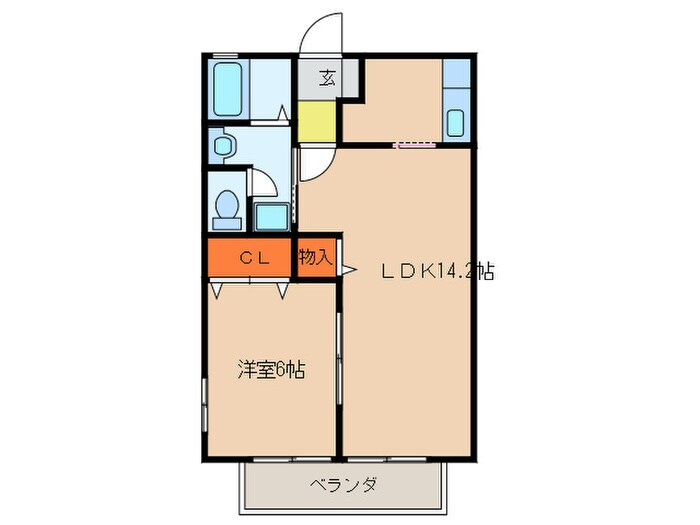 ＦＬＡＴＳ ＴＵＲＮＥＲの物件間取画像