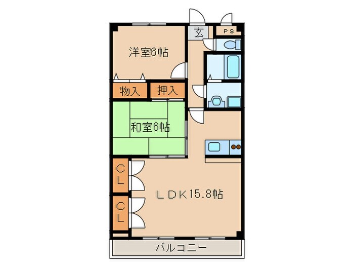 第一ヤマサマンションの物件間取画像