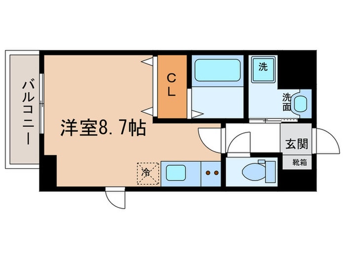 プログレッソ八田の物件間取画像