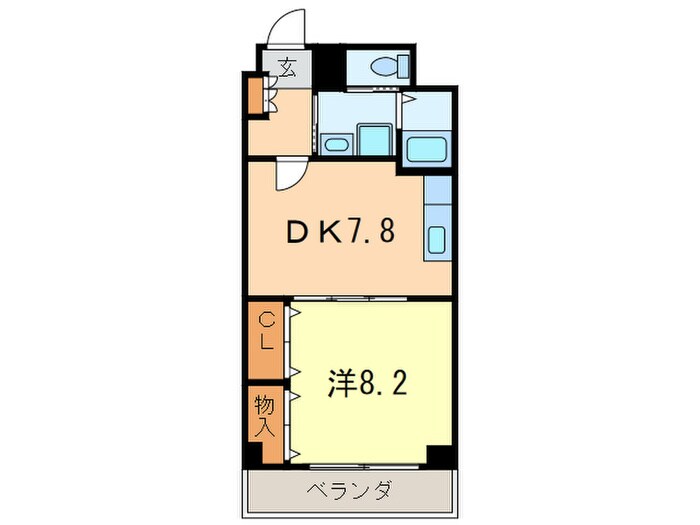 リヴィエ－ル黄金の物件間取画像