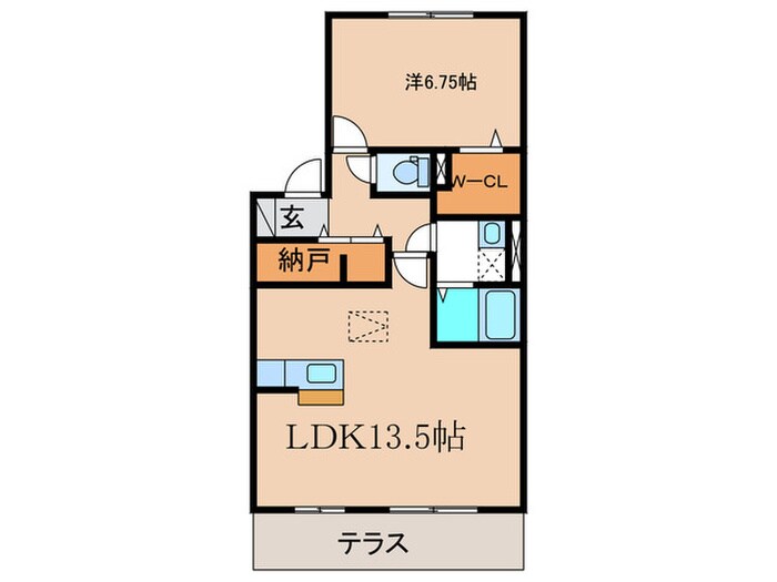 ブル－ムコ－トⅡの物件間取画像