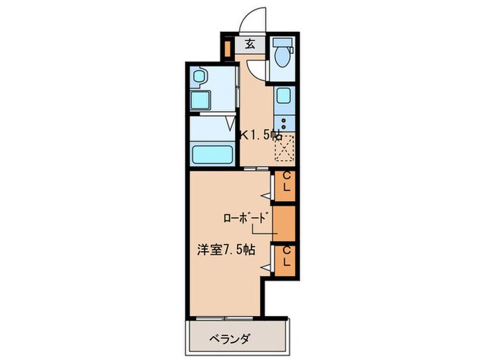 エルメディオ千種の物件間取画像