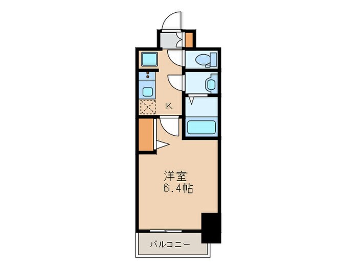 アステリ鶴舞テーセラの物件間取画像